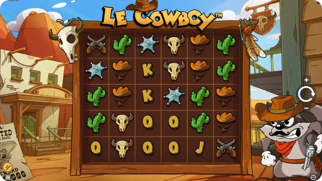 Motyw i Grafika w grze Le Cowboy