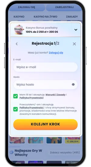 Utworzenie konta