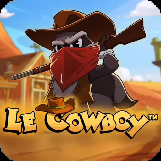 Le Cowboy slot logo